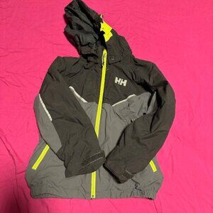 Helly hansen Shelter Rain Jacket size 6 childrens